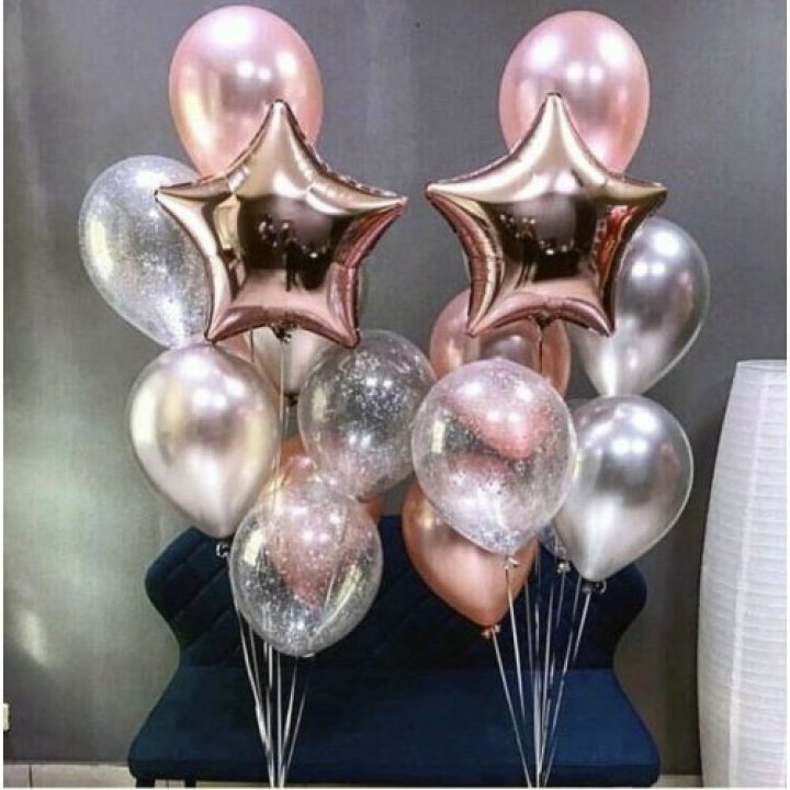 Фонтаны шаров "Дубль старт" в Новороссийске