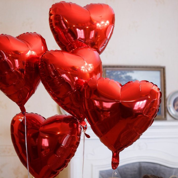 Фольгированный шар "Сердце" в Новороссийске
