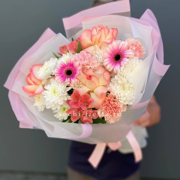 Яркий букет "Спринг" в Новороссийске