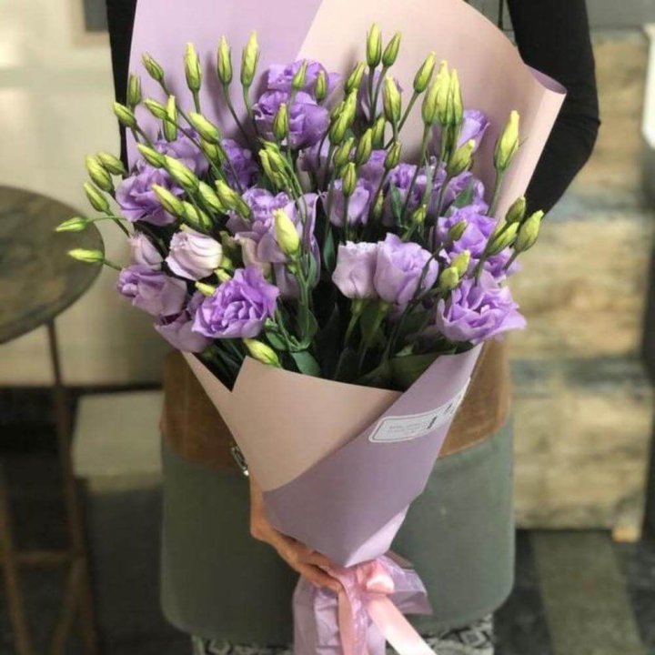 Букет эустом "Лило" в Новороссийске