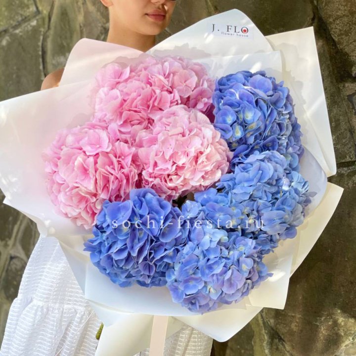 Букет гортензий №1 в Новороссийске