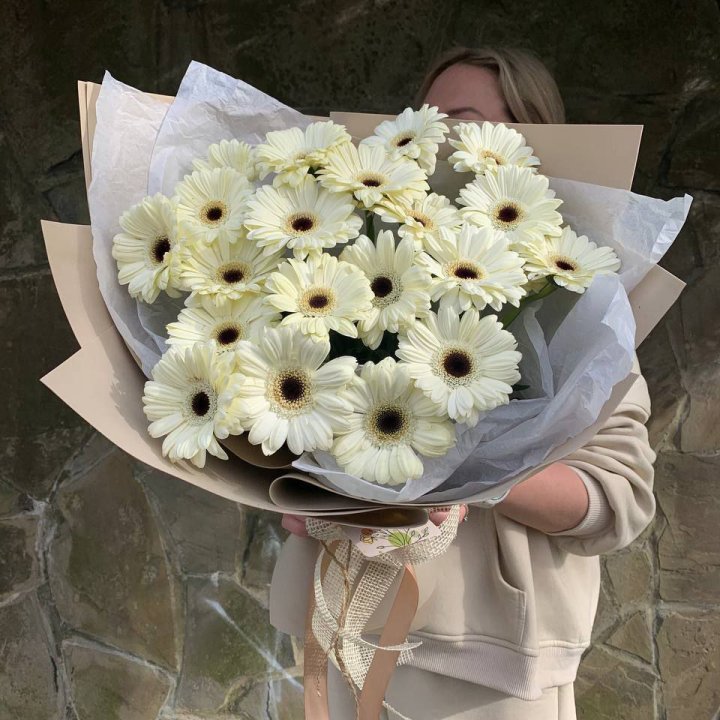 Букет голландских гербер "Шейн"" в Новороссийске