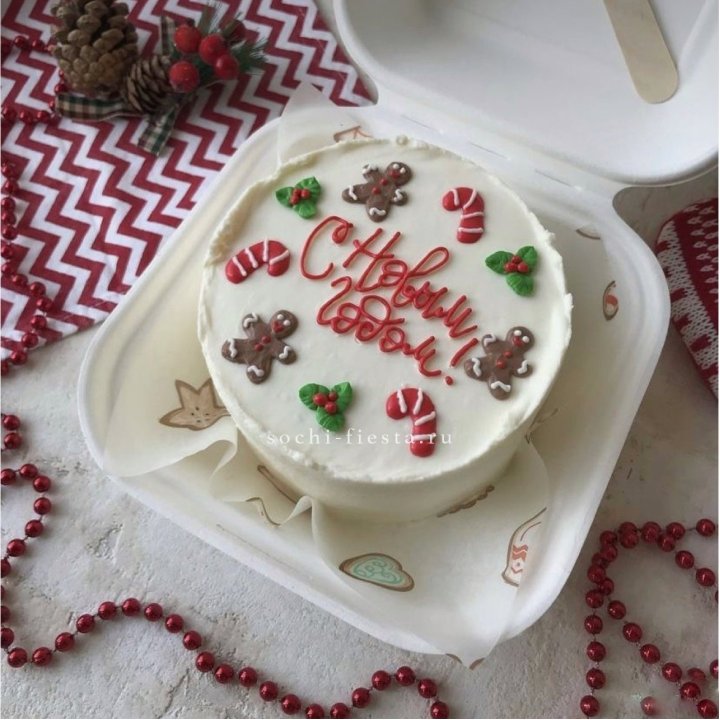 Бенто-торт "С Новым Годом!" в Новороссийске