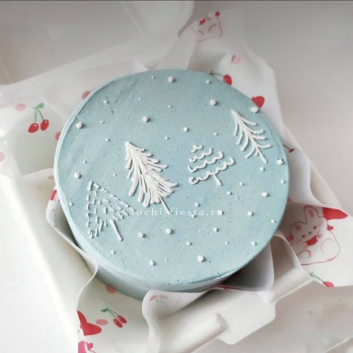 Бенто-торт "Елки" в Новороссийске