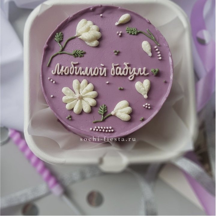 Бенто-торт "Любимой бабуле" в Новороссийске