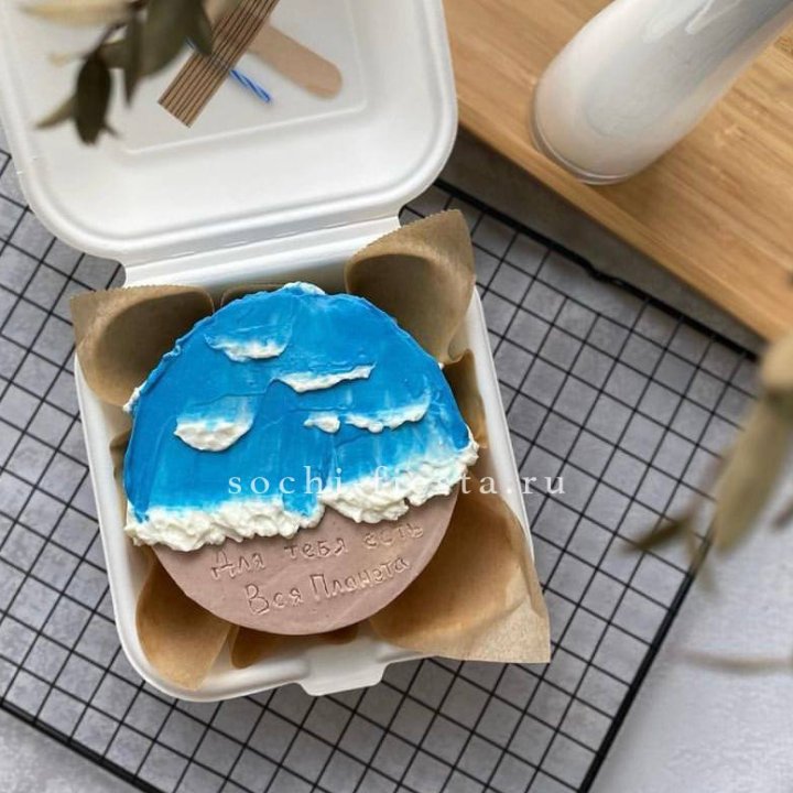 Бенто-торт "Для тебя это небо" в Новороссийске