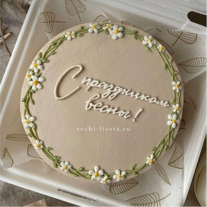 Бенто-торт "C праздником весны!"  в Новороссийске