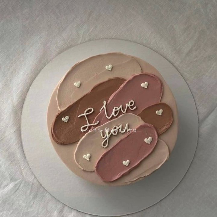 Бенто-торт "Я тебя люблю невероятно"  в Новороссийске