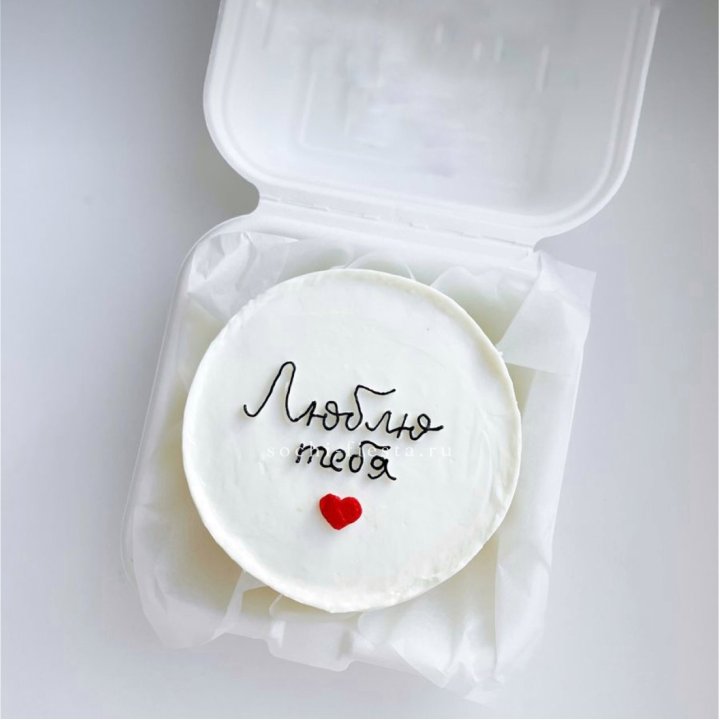 Бенто-торт "Люблю Тебя"  в Новороссийске