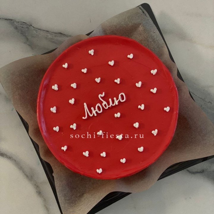 Бенто-торт "Люблю" в Новороссийске