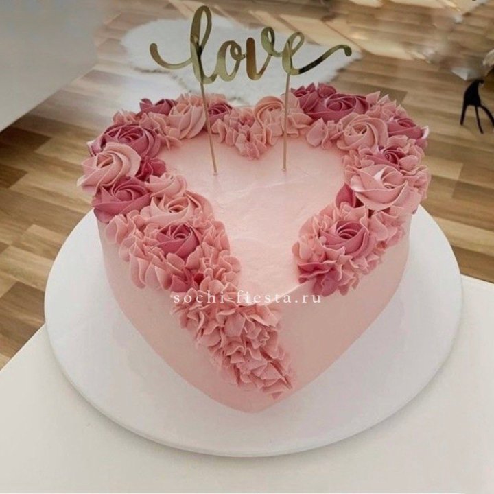 Торт "Сердце" 10 в Новороссийске