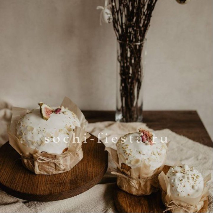 Кулич мини с изюмом в Новороссийске