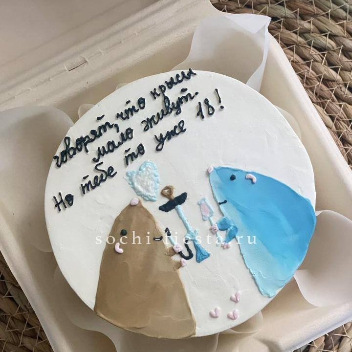 Бенто-торт "Крысы"  в Новороссийске