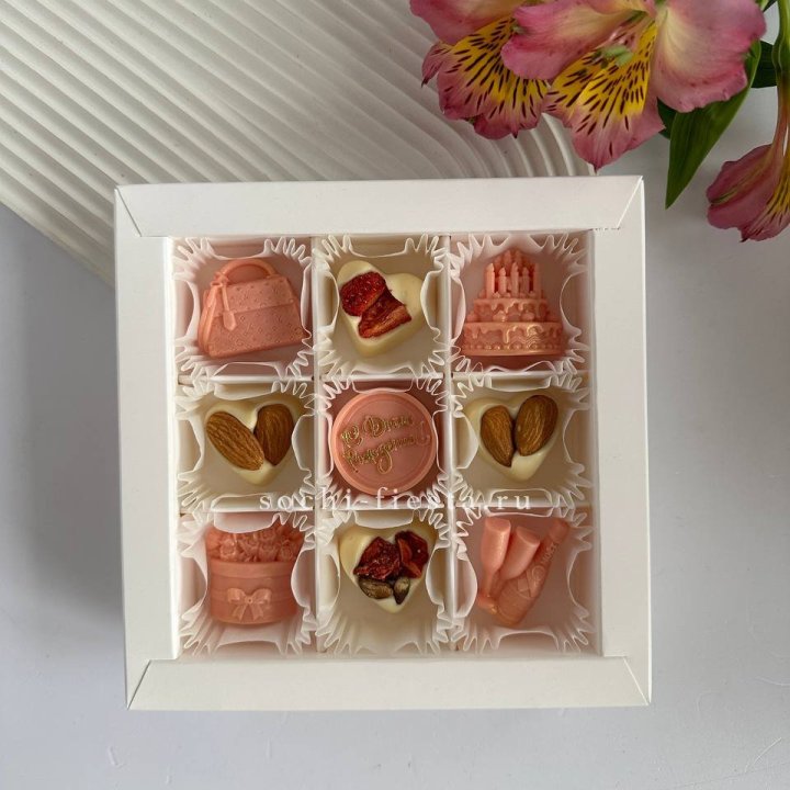 Конфеты из шоколада День Рождение в Новороссийске