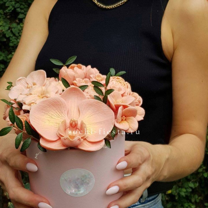 Шоколадный букет Орхидей в Новороссийске