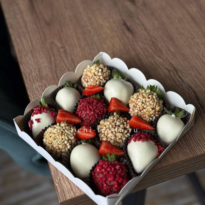 Клубника в шоколаде 12 ягод №2 в Новороссийске