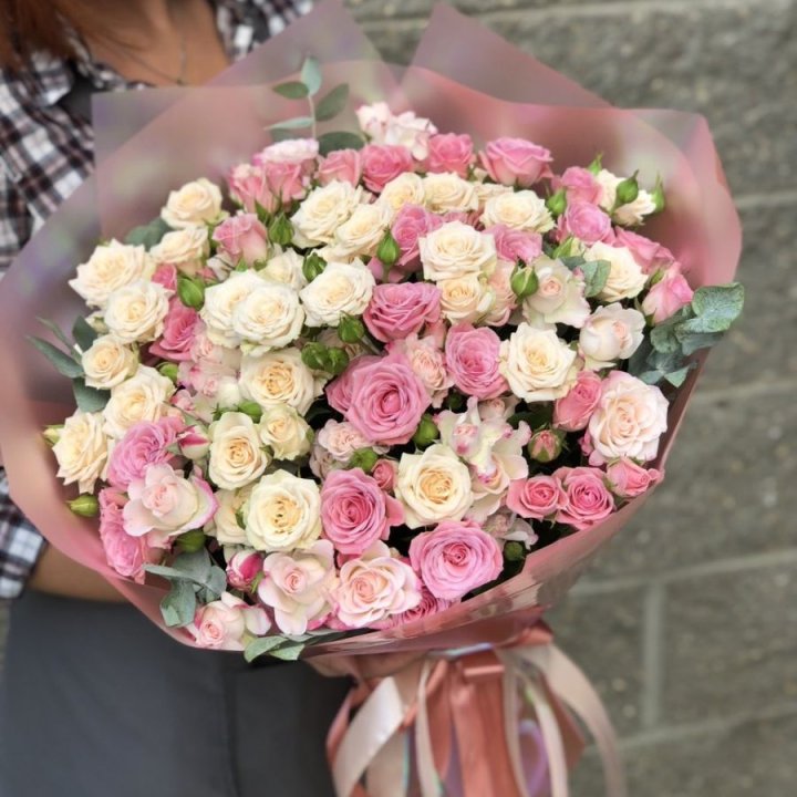 21 кустовая роза в Новороссийске