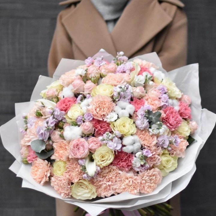 Макси-букет "Ванила" в Новороссийске