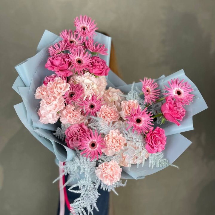 Дизайнерский букет "Свит хаер" в Новороссийске