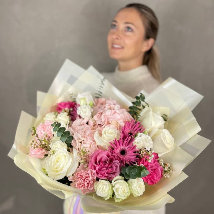 Дизайнерский букет "Мелоди" в Новороссийске