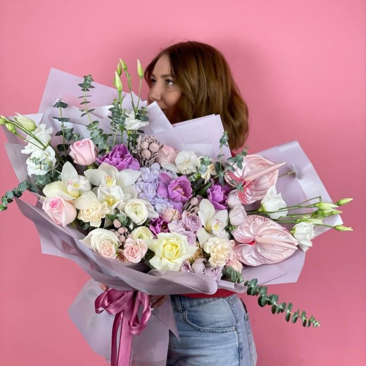 Дизайнерский букет "Вероника" в Новороссийске