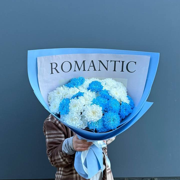 Дуо хризантем в Новороссийске