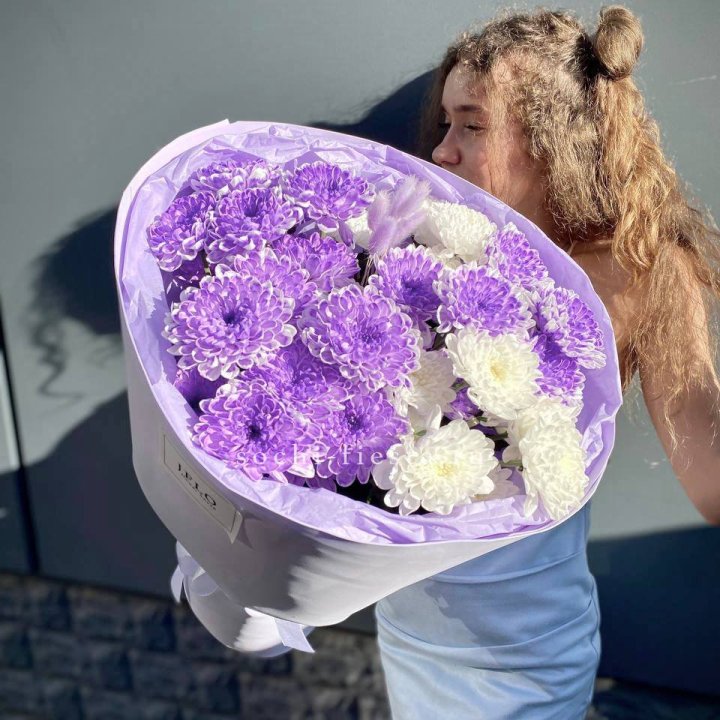  Букет хризантем "Сирена" в Новороссийске