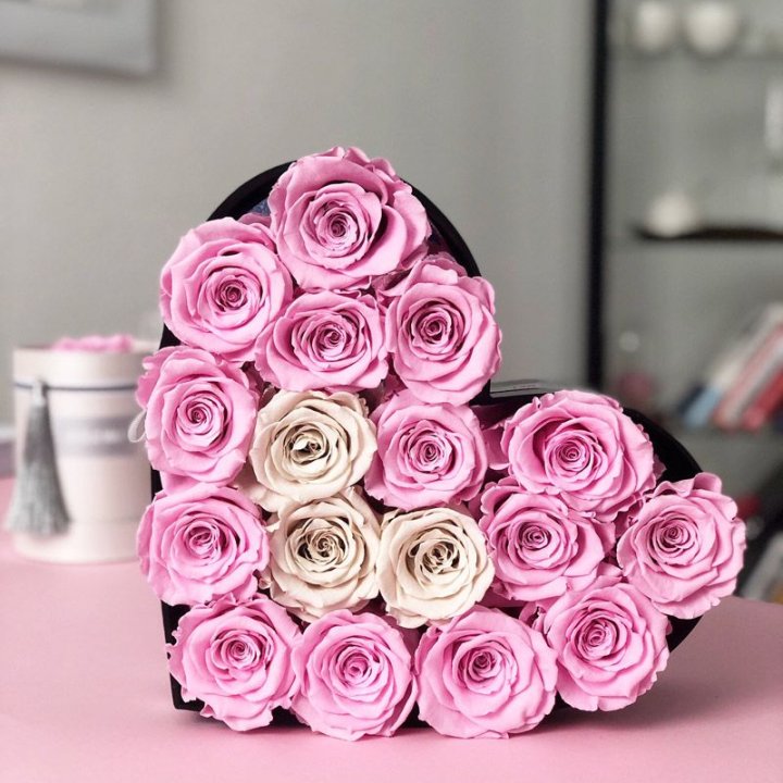 Сердце из роз в Новороссийске