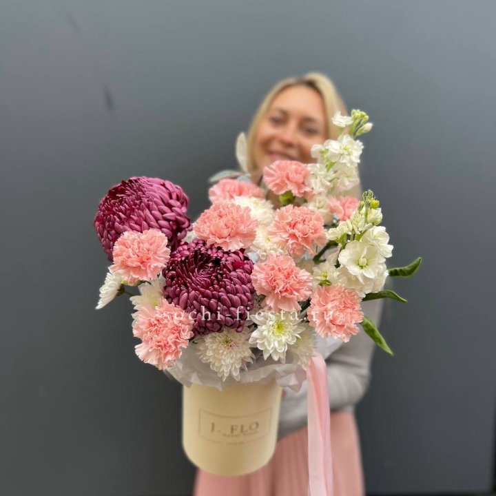 Цветочный бокс №4 в Новороссийске