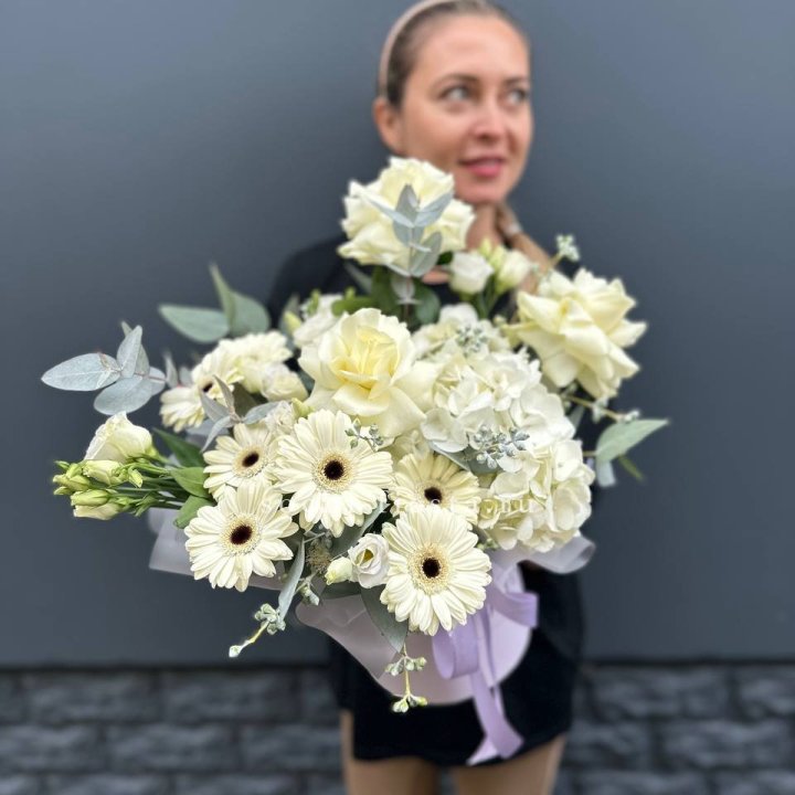 Цветочный бокс "Лавандовый сон" в Новороссийске