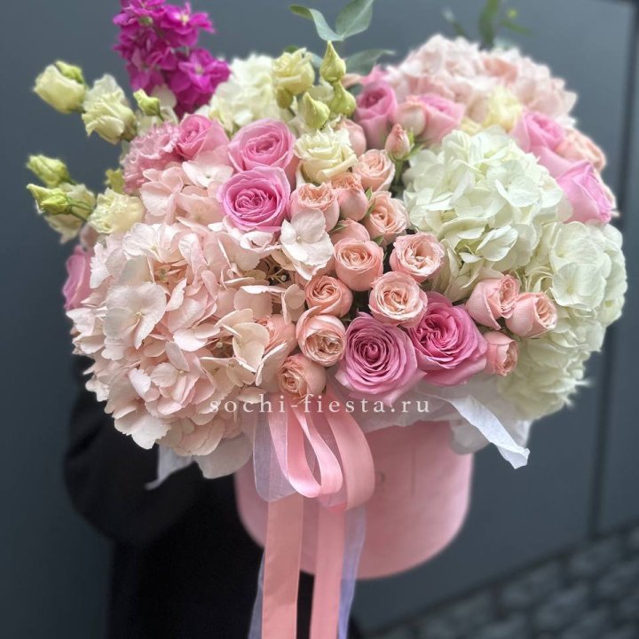 Цветочный бокс №2 в Новороссийске