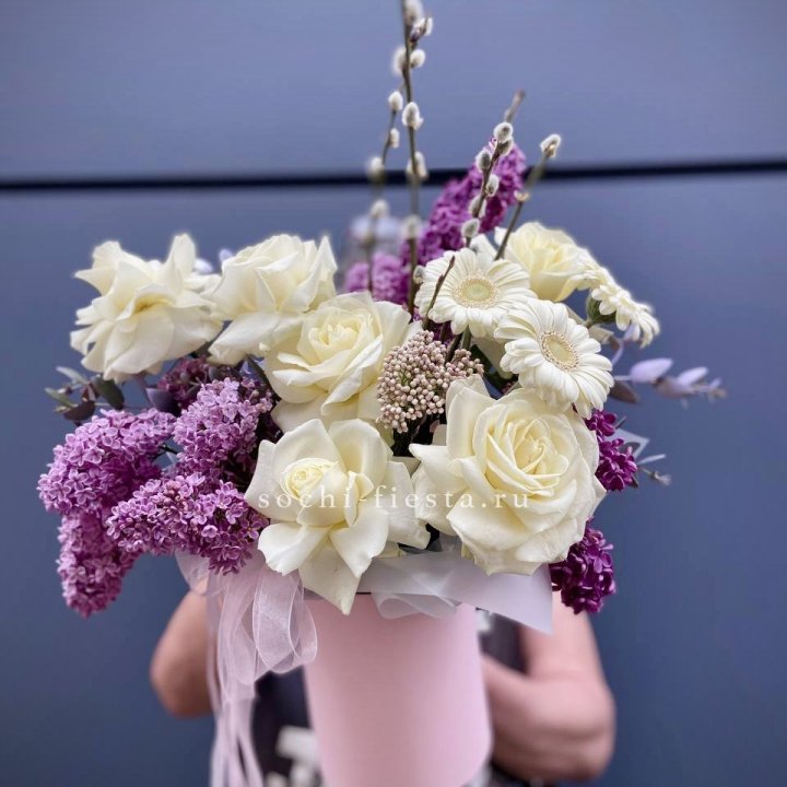 Цветочный бокс "Светлое Воскресенье" в Новороссийске