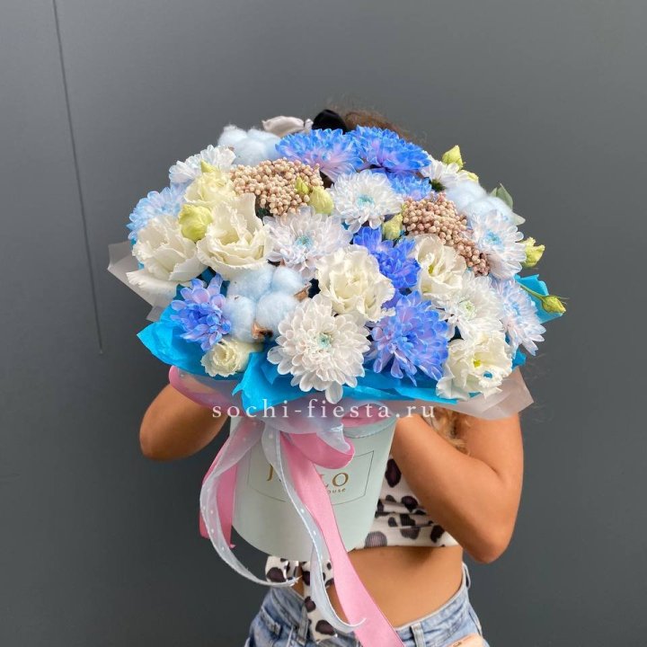 Коробка цветов  " Облако" в Новороссийске