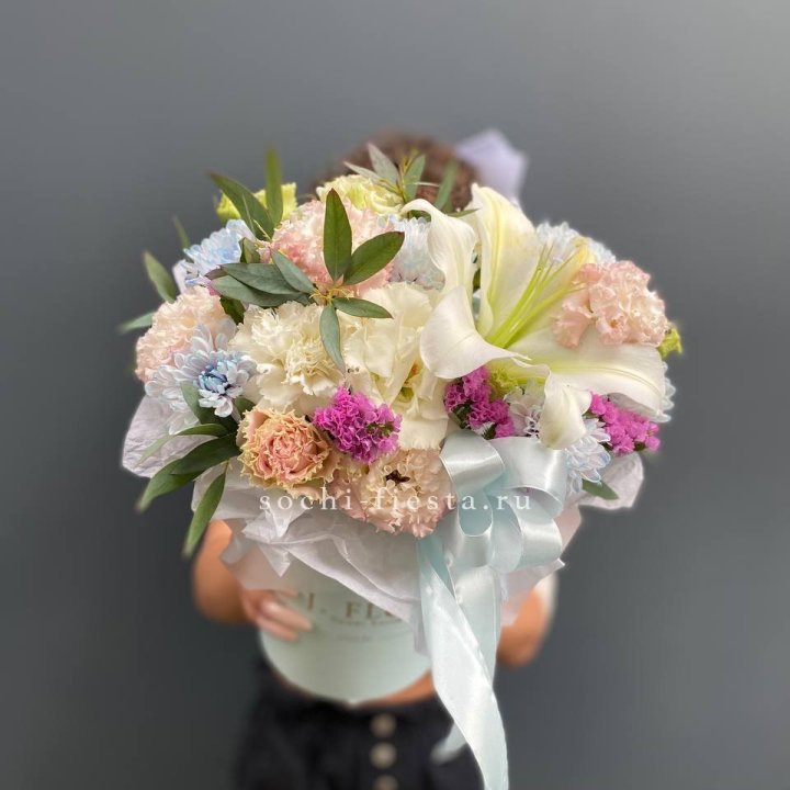 Дизайнерский цилиндр "Лилия" в Новороссийске