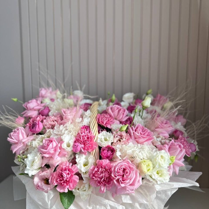 Цветочная корзина "Саммер" в Новороссийске