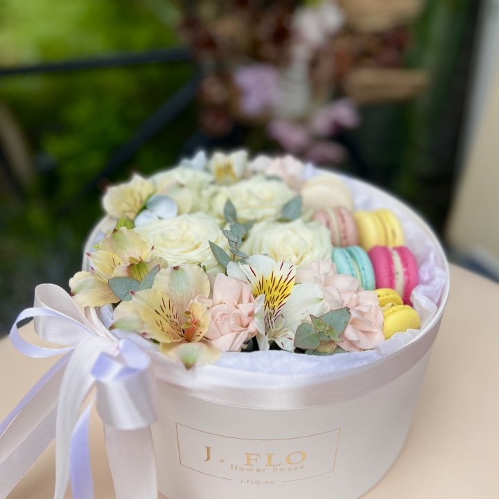 Цветочный бокс "Ника" в Новороссийске