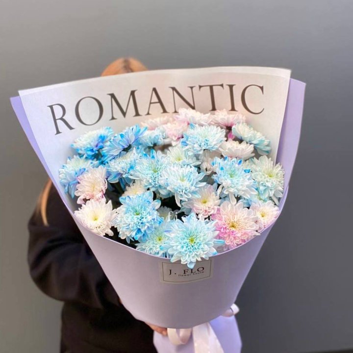 Букет кустовых хризантем в Новороссийске