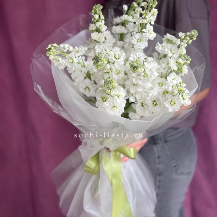 Букет ароматной маттиоллы №1 в Новороссийске