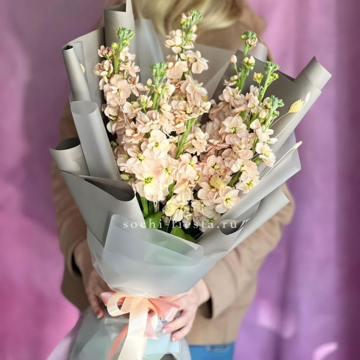 Букет ароматной маттиоллы №2 в Новороссийске