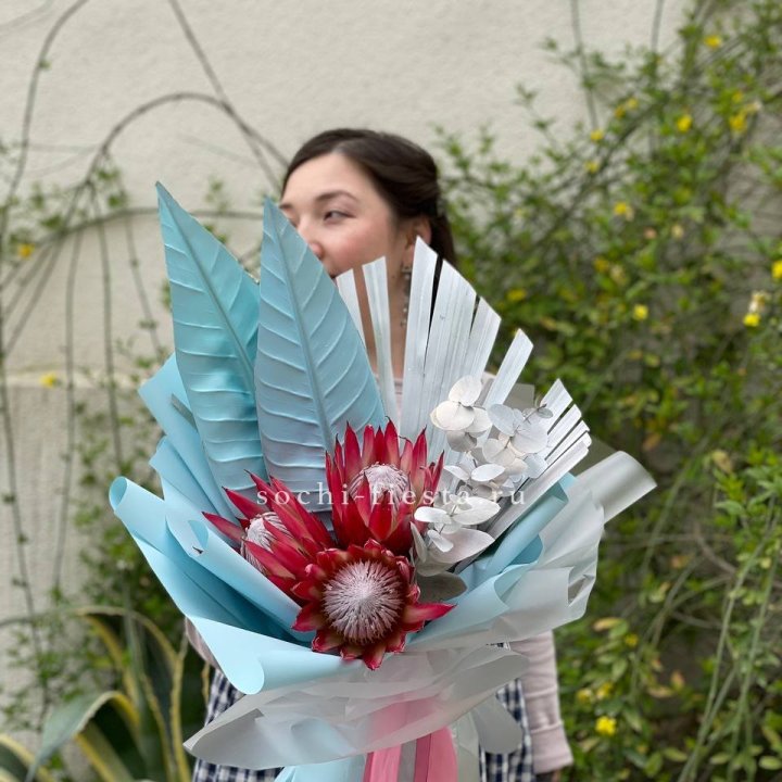 Букет из протеи "Клеопатра-2" в Новороссийске