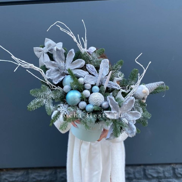 Композиция "Снежный цветок" в Новороссийске