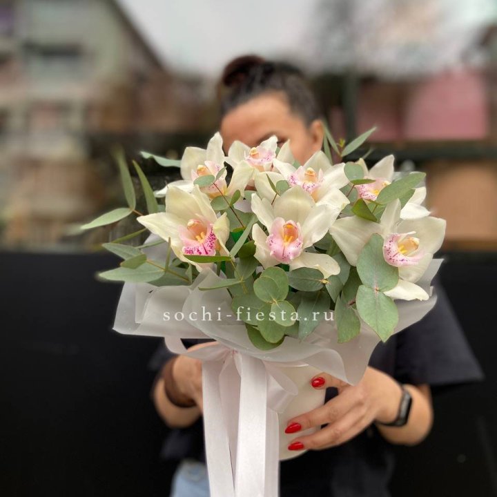 Бокс с орхидеями в Новороссийске