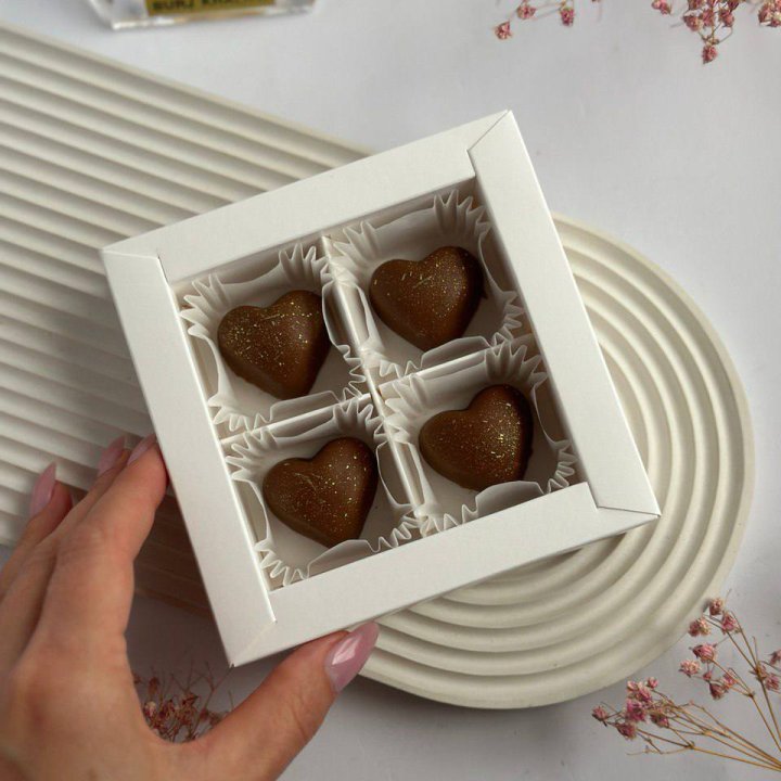 Бельгийский шоколад сердца в Новороссийске