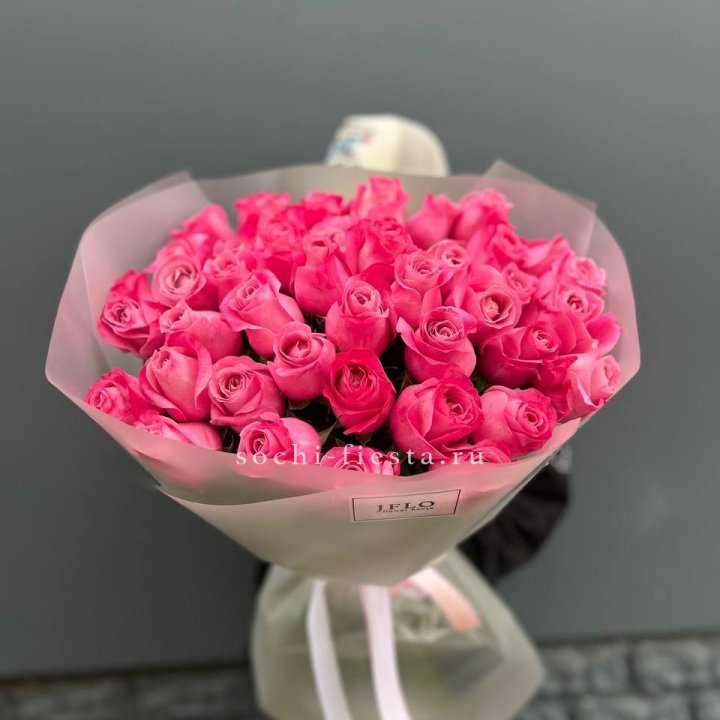 Роза малиновая в Новороссийске