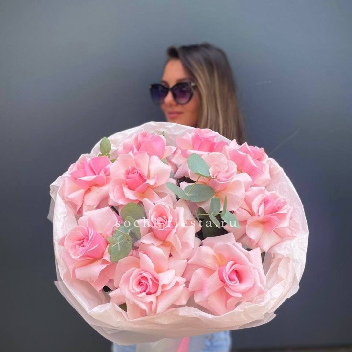 Букет роз "Минифу" в Новороссийске