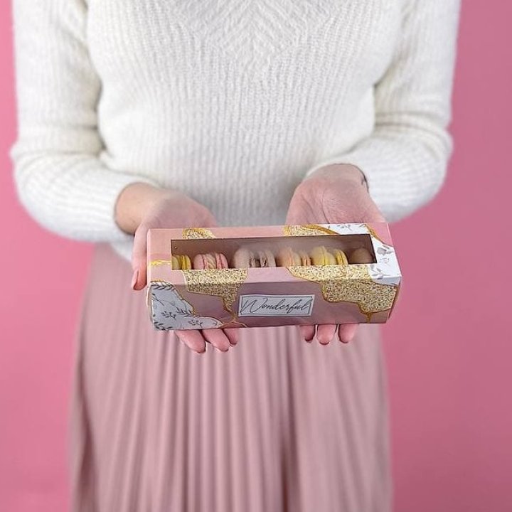 Коробка макаронс 5 шт. в Новороссийске