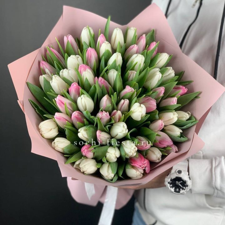 61 тюльпан микс в Новороссийске