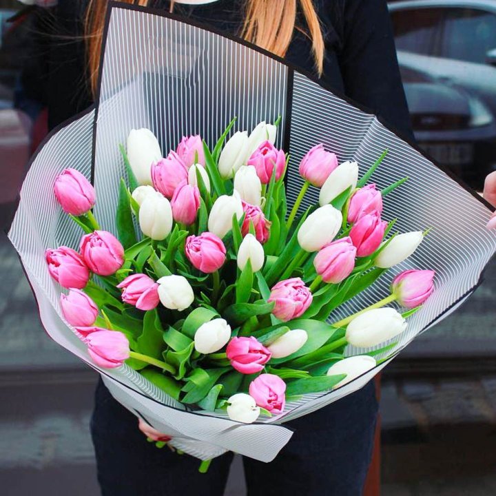 29 тюльпанов микс в Новороссийске