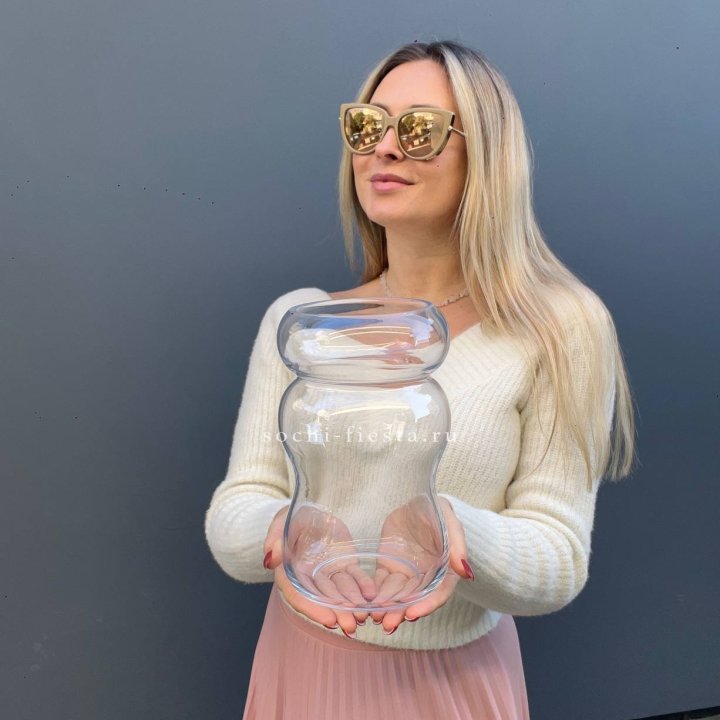 Стеклянная ваза №1 в Новороссийске