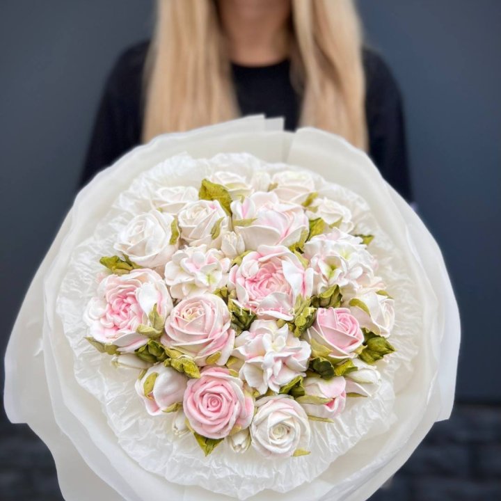 Сладкий букет из ЗЕФИРА нежный в Новороссийске